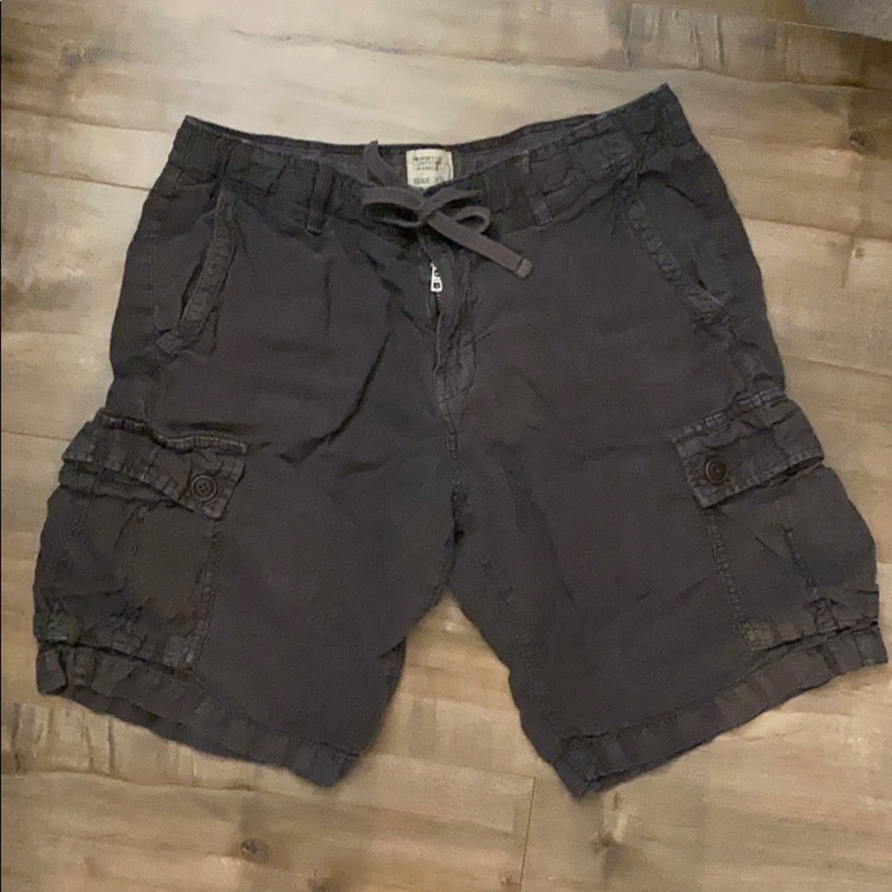 LUCKY BRAND: Laguna Linen Cargo Shorts
